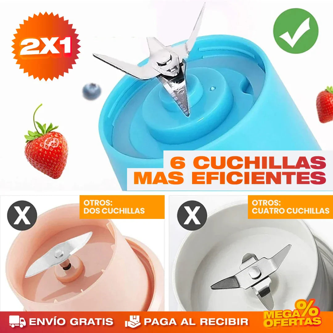 PROMO - LICUADORA PORTÁTIL MULTIFUNCIONAL