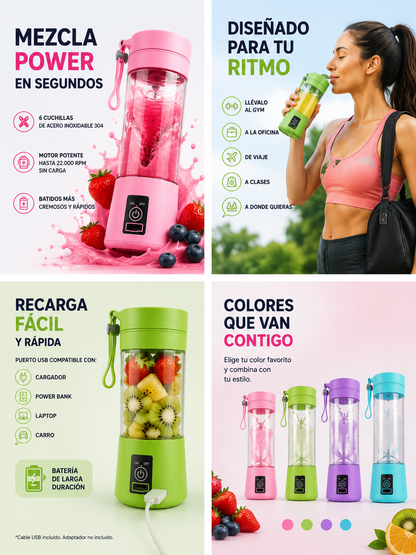 PROMO - LICUADORA PORTÁTIL MULTIFUNCIONAL